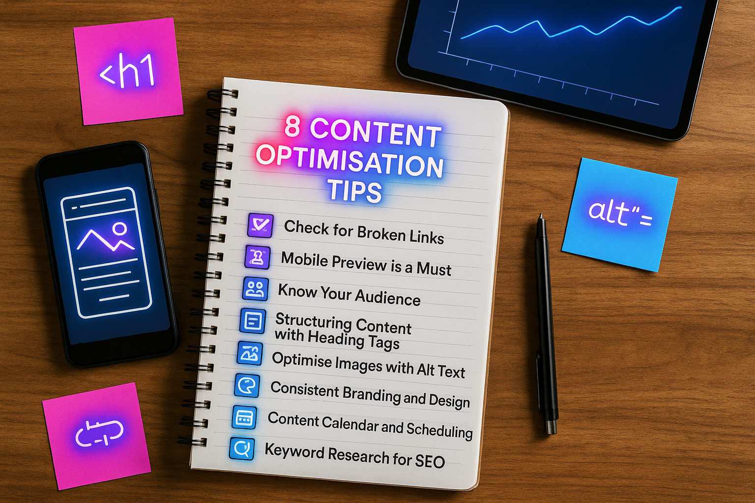 8 Top Tips for Optimising Your Content
