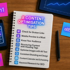 8 Top Tips for Optimising Your Content
