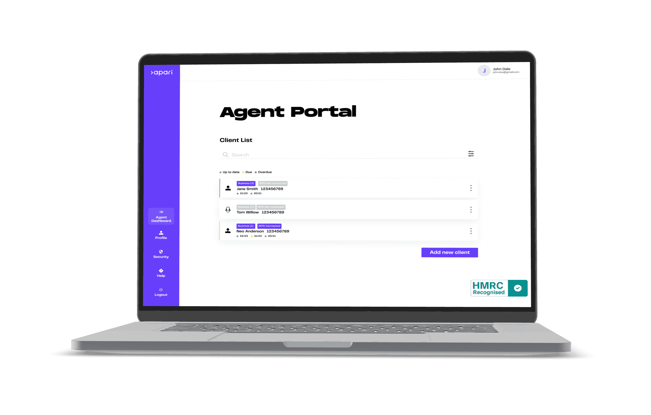 Agency portal image